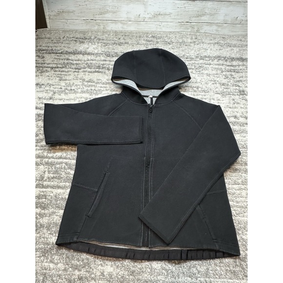 Women's Lululemon City Bound Full Zip Hoodie Jacket Lot Size 6 Black & Navy - Picture 2 of 16